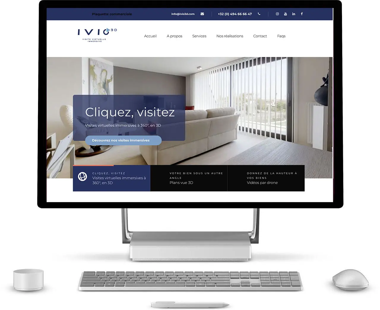 Kaloga Agence Marketing Wallonie Belgique Lille - Etude de cas Ivio 3D Mouscron