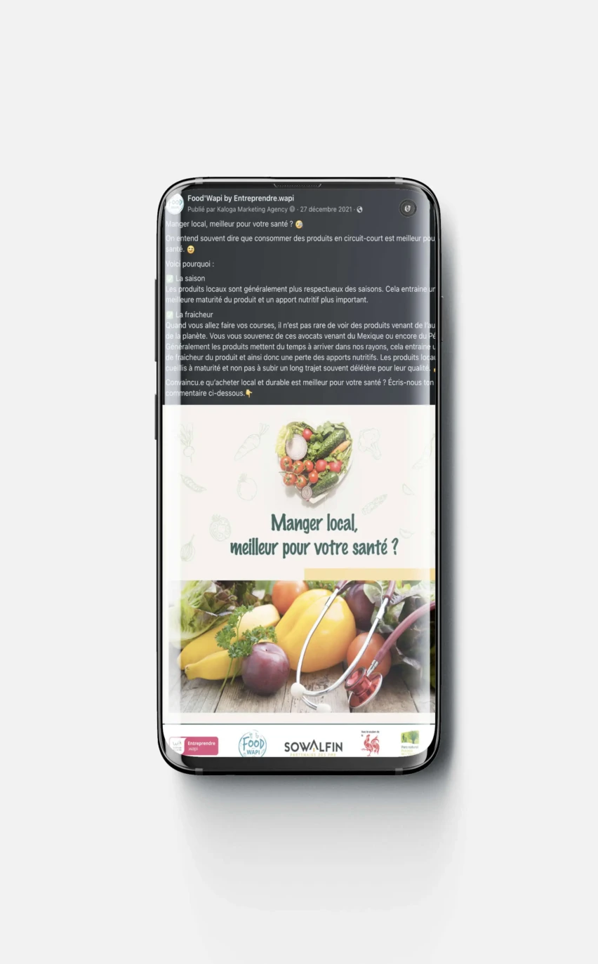 Foodwapi post organique