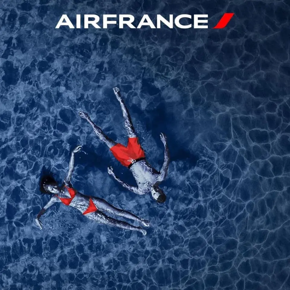 Campagne publicitaire Air France - Agence Marketing & Publicitaire Kaloga